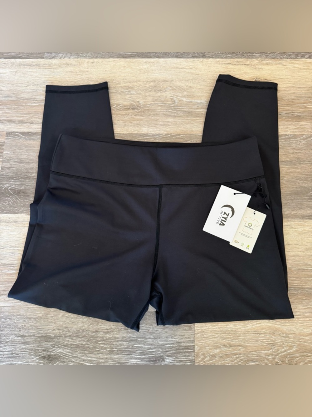 ZYIA Black Light n Tight Mid-Rise 7/8 24"   - Sz 16-18 NWT